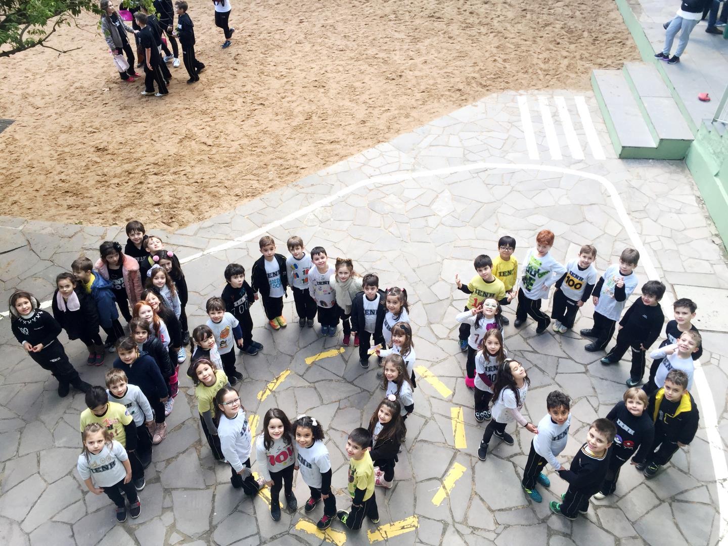 100 Days of School na Unidade Oswaldo Cruz