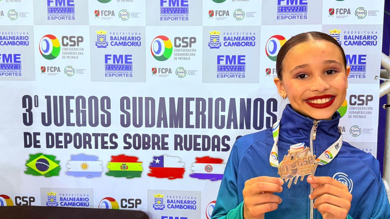 Alunas da IENH participam de Campeonato Sul Americano de Patinação Artística