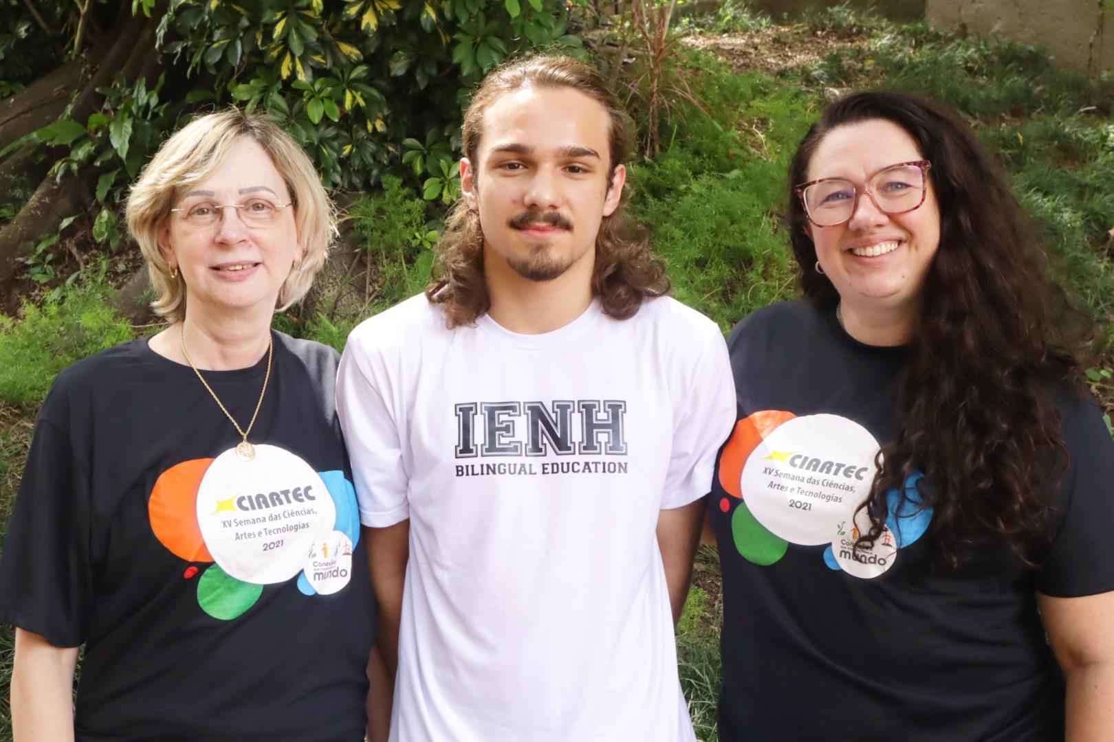 Aluno da IENH é selecionado como finalista da 21ª Feira Brasileira de Ciências e Engenharia 