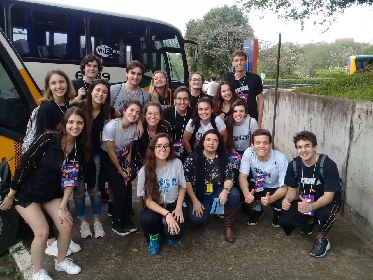 Alunos da 3ª série participam do Unisinos Conecta