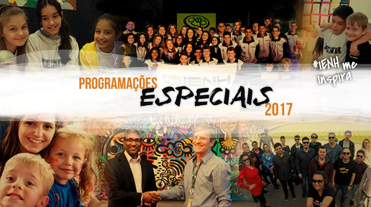 Ano de programações especiais na IENH