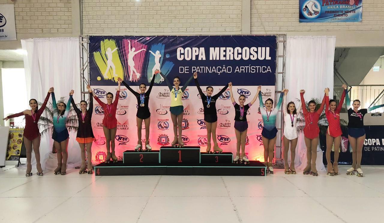 Atleta da IENH conquista premiações na Copa Mercosul de Patinação