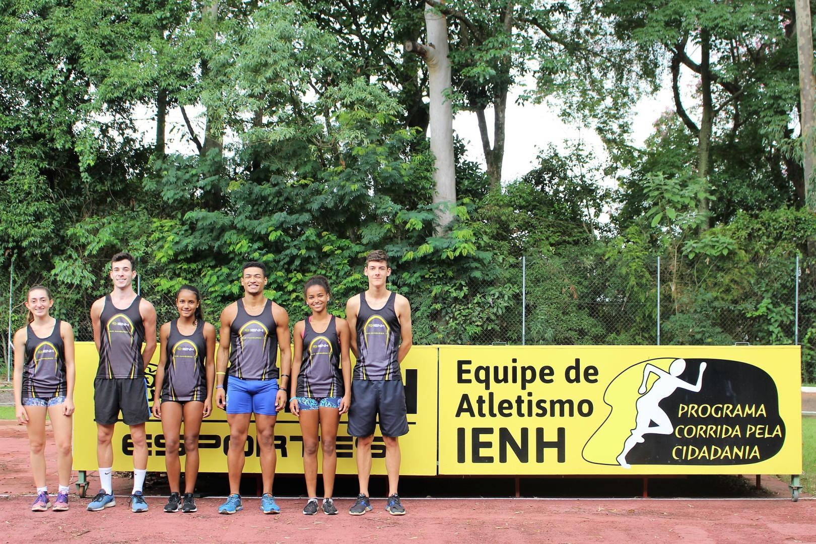 Atletas da IENH participam do GP Sul-americano de Atletismo