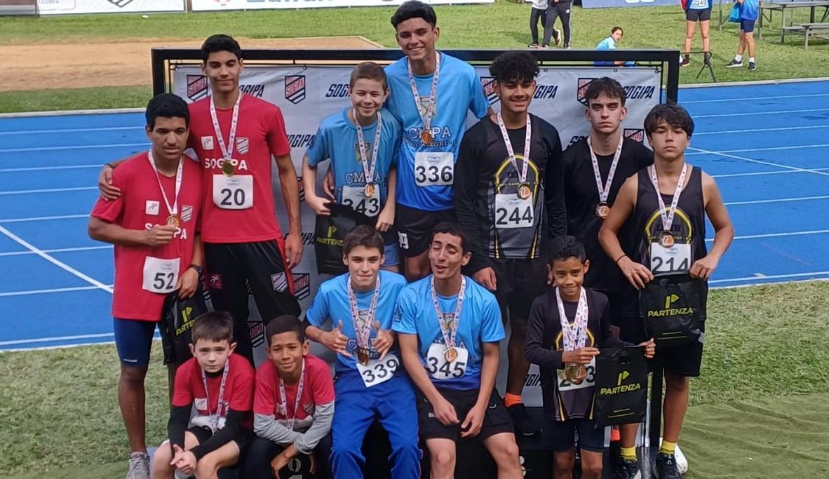 Atletismo da IENH conquista 32 medalhas no Troféu Sogipa