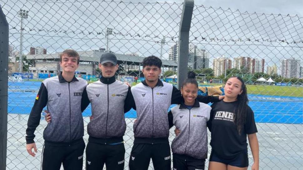 Atletismo da IENH conquista medalha nos Jogos Escolares Brasileiros sub-19