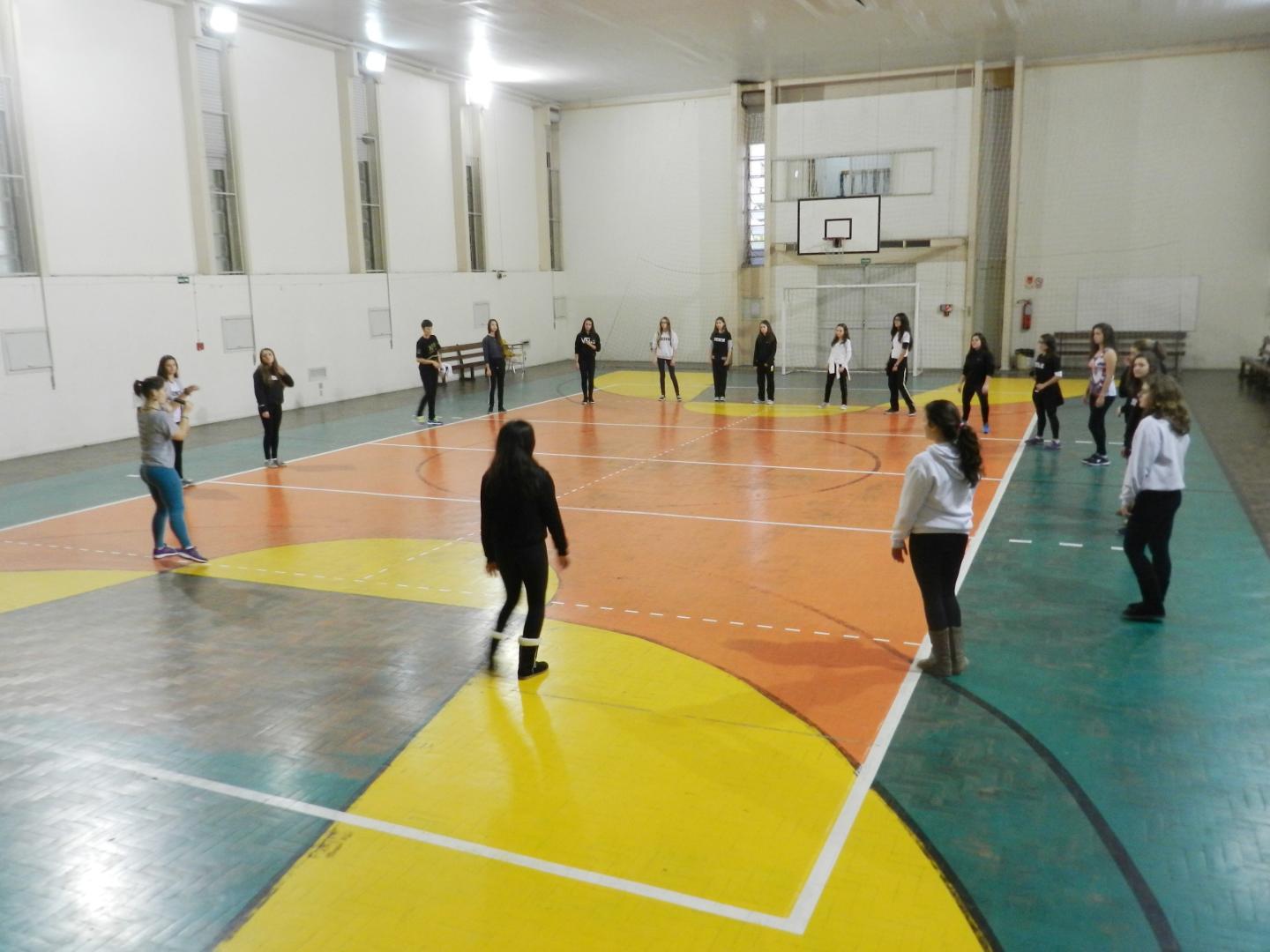 Aula de dança para encerrar o semestre 