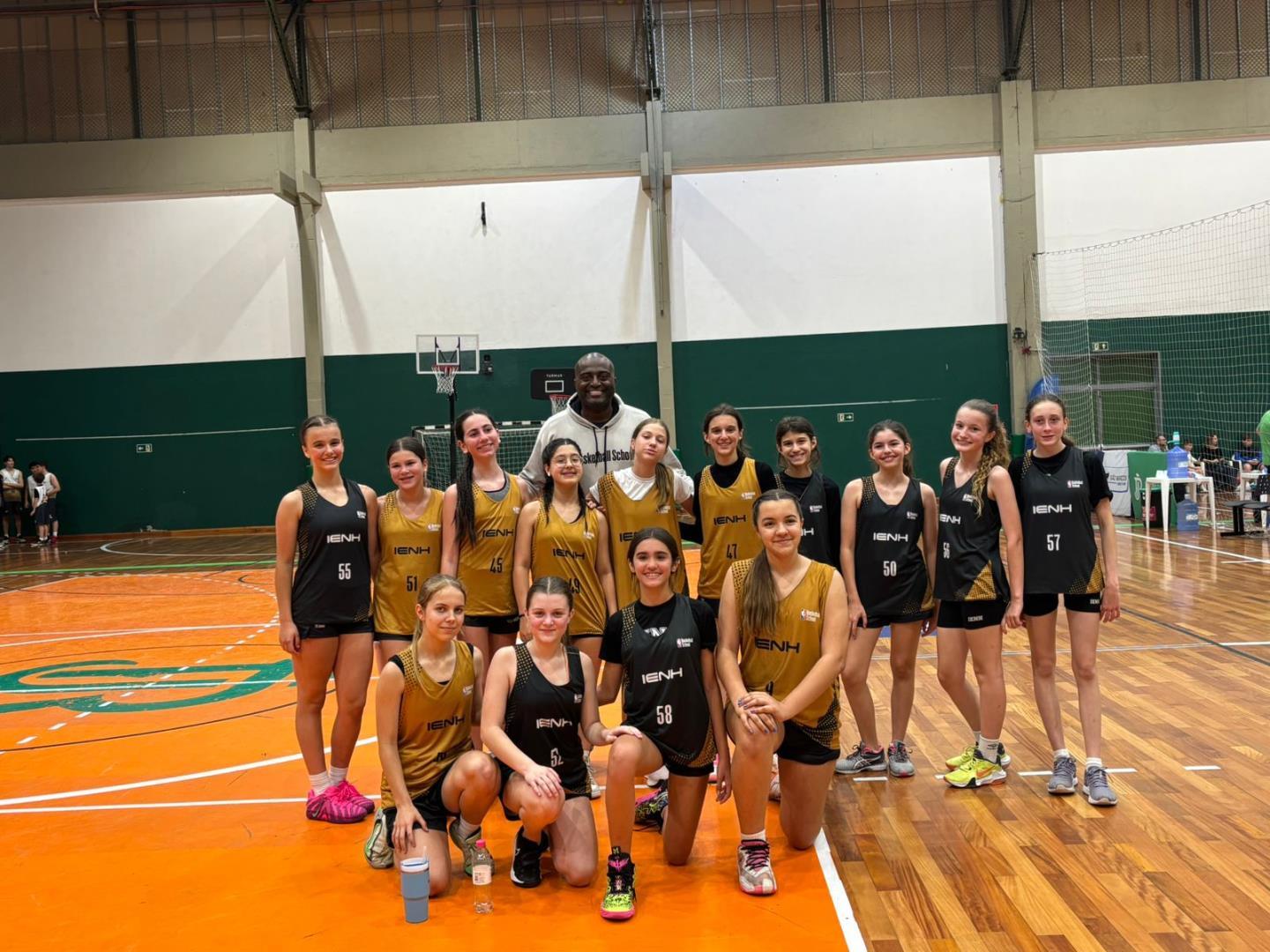 Basquete NBA School da IENH participa do 1º Games Rio Grande do Sul