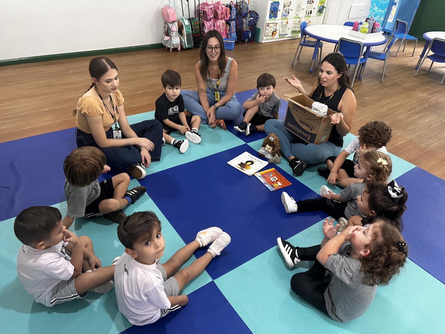Cooking class conecta histórias e experiências no Kindergarten 3B da Unidade Pindorama 
