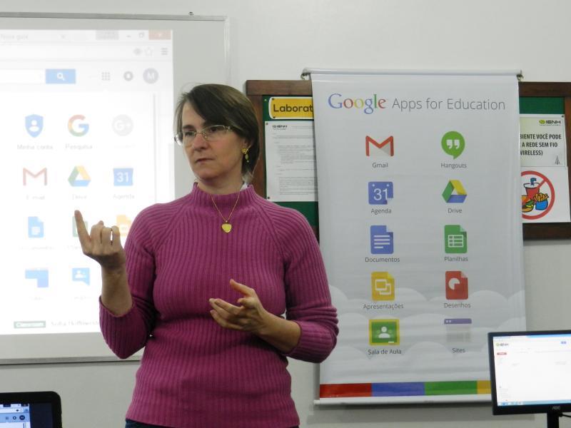 Equipe Diretiva, professores e funcionários participam de capacitações sobre o Google for Education