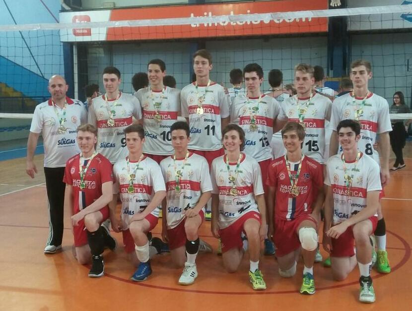 Equipe Infanto Masculina de vôlei apoiada pela IENH é campeã do Campeonato Estadual Série Prata