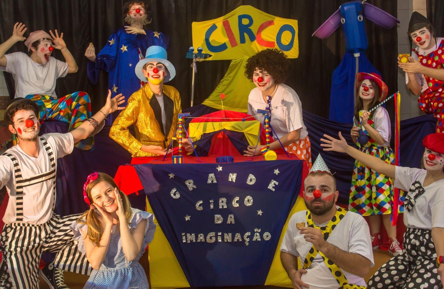 Espetáculo "O grande circo da imaginação" pode ser conferido na Fundação Evangélica