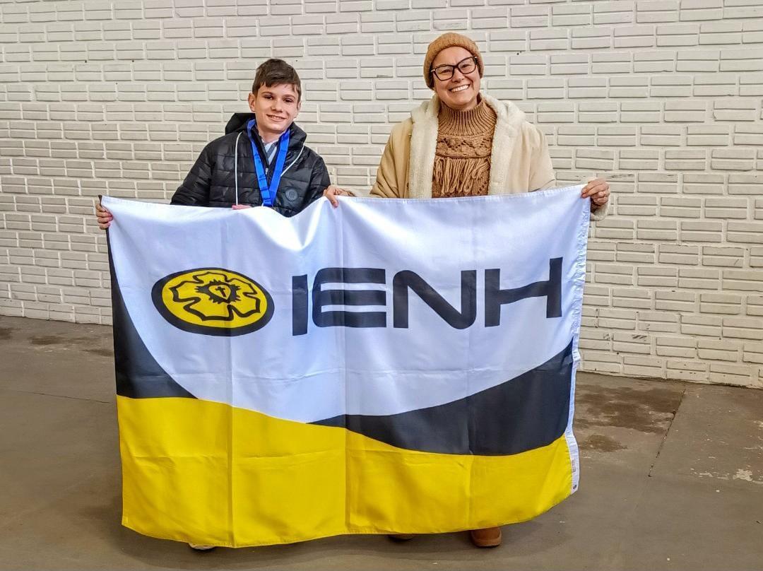 Estudante da IENH conquista 3º lugar na FEICIPAZ 2024