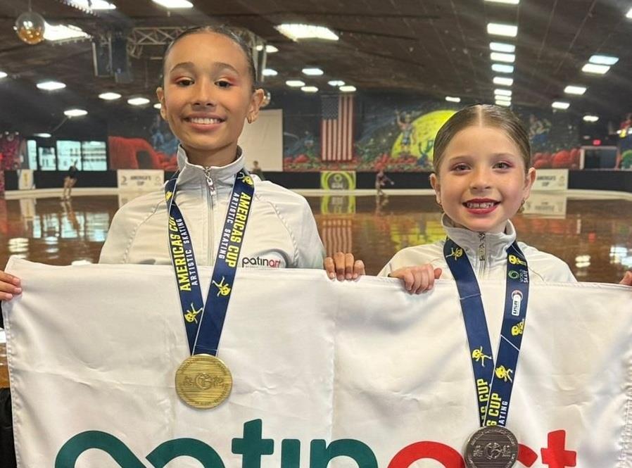 Estudantes da IENH conquistam medalhas na Americas Cup Orlando de Patinação