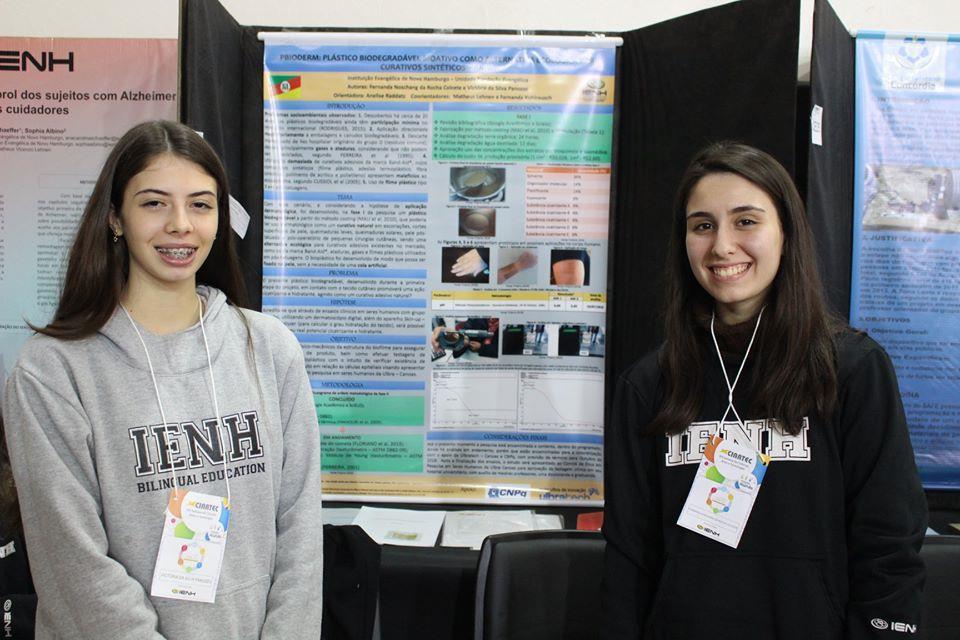 Estudantes da IENH participam da Mostra Virtual da 18ª Feira Brasileira de Ciências e Engenharia