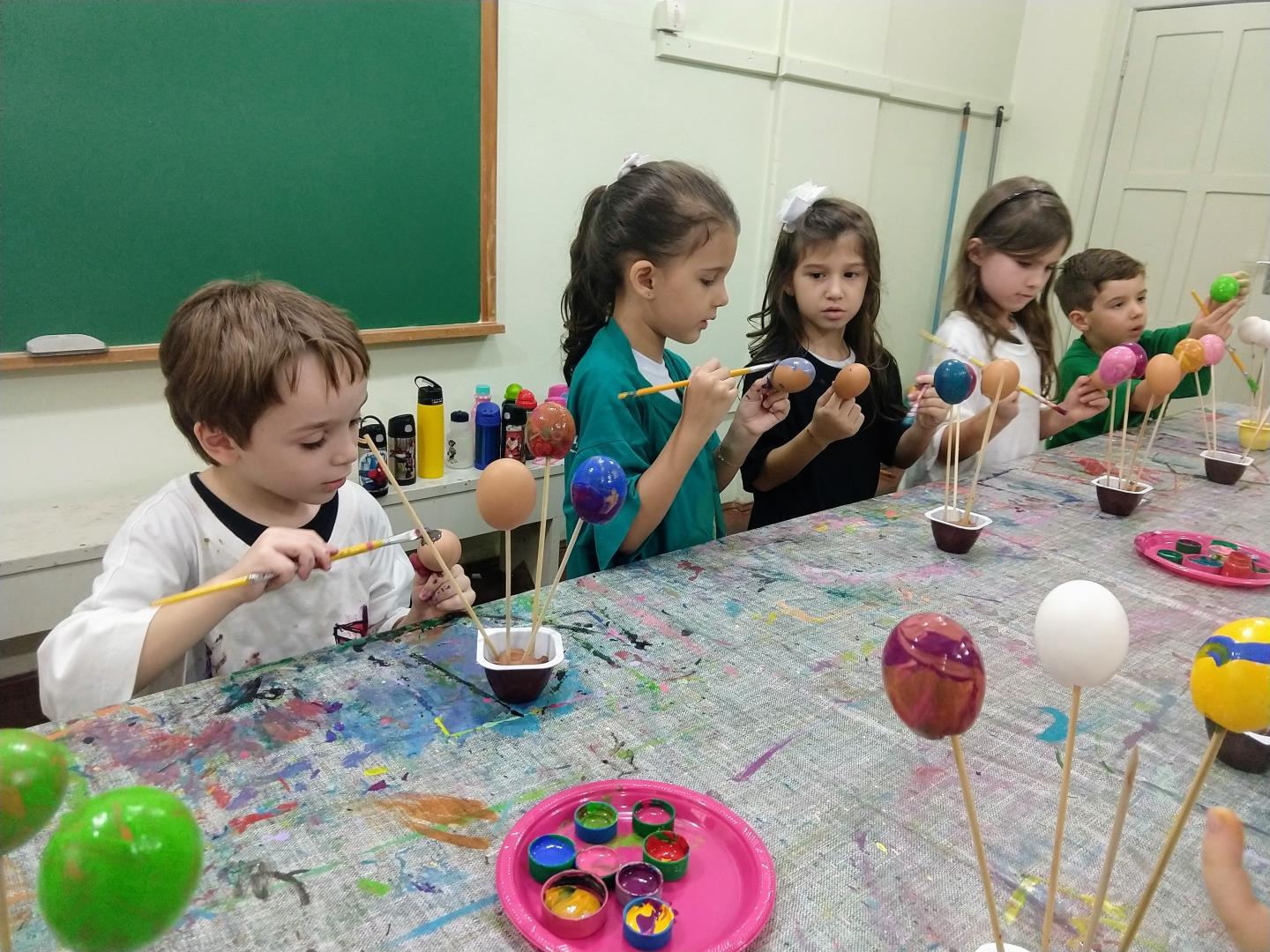 Estudos sobre a Páscoa são realizados por meio de diversas atividades na Educação Infantil