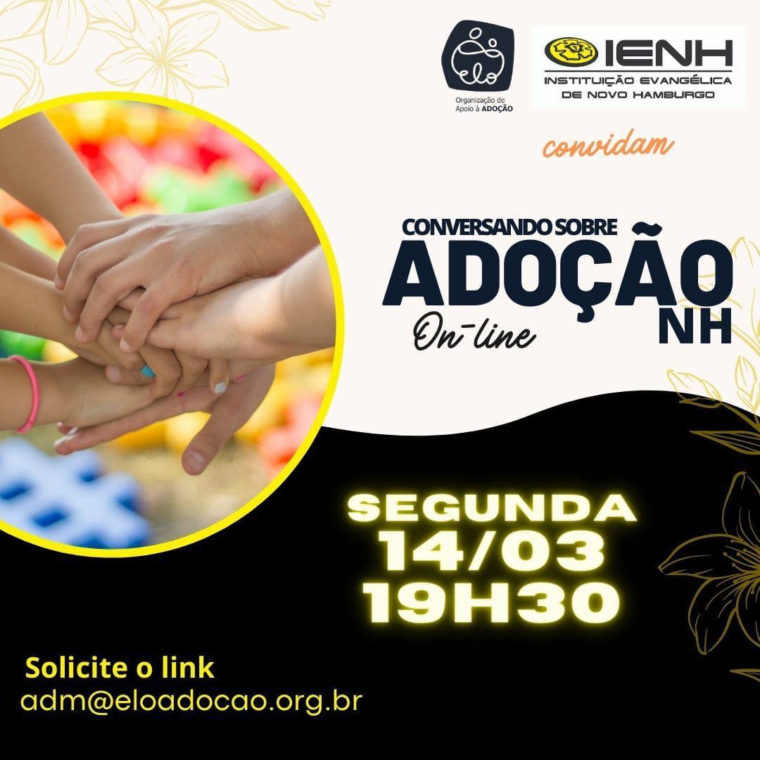 Faculdade IENH e Elo Adoção promovem grupo de apoio Conversando sobre Adoção