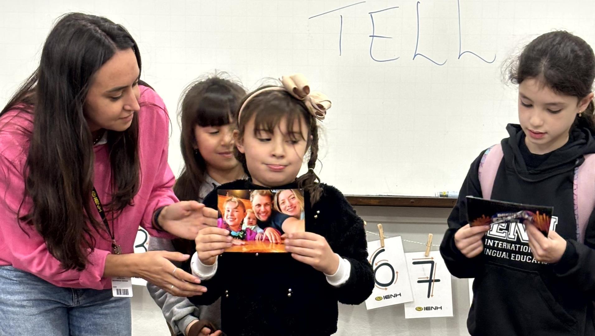 Famílias ganham destaque em atividade de compartilhamento no Year 2 da Unidade Pindorama 