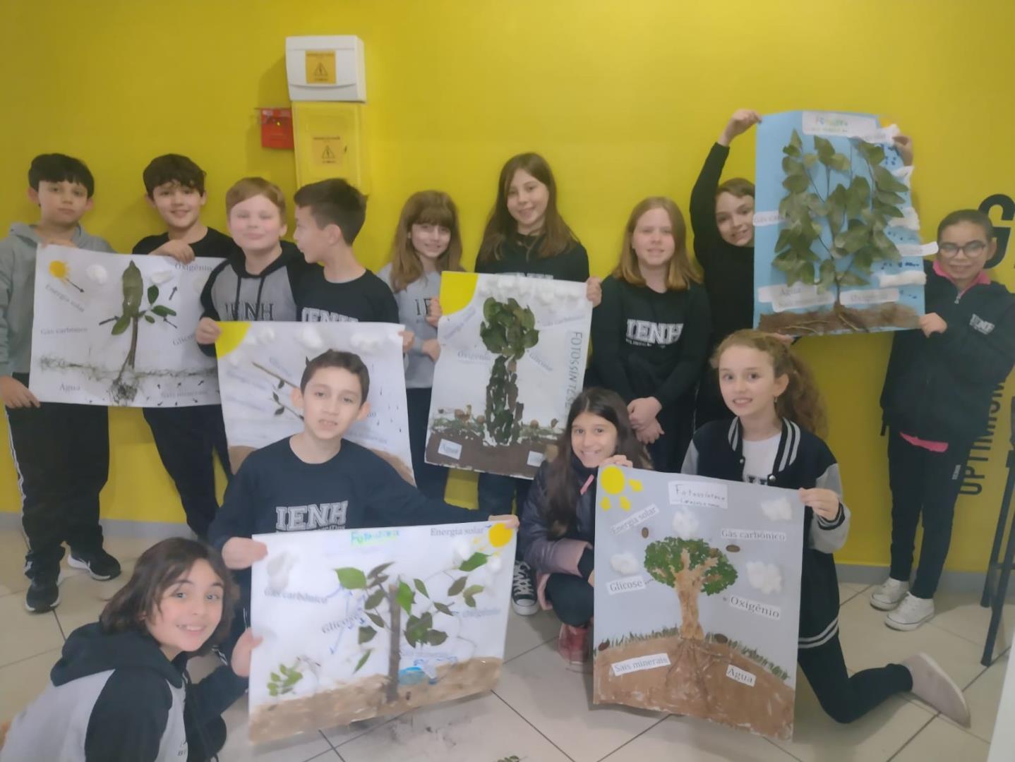 Fotossíntese é tema de trabalhos criativos das turmas dos 4°s anos Fotossíntese é tema de trabalhos criativos das turmas dos 4°s anos