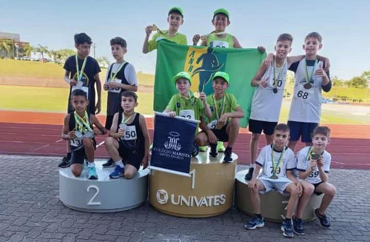 IENH conquista 10 medalhas no Campeonato Estadual sub-12 de Atletismo