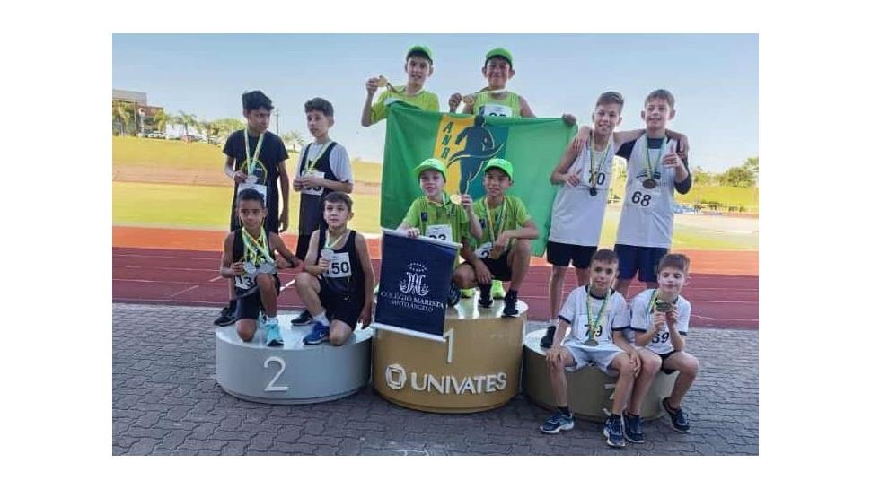 IENH conquista 10 medalhas no Campeonato Estadual sub-12 de Atletismo