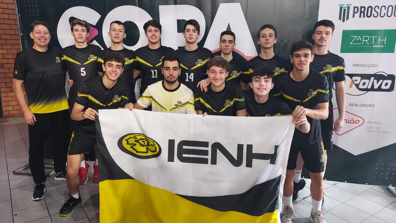 IENH domina a Copa Polvo União FM na modalidade voleibol sub-18.