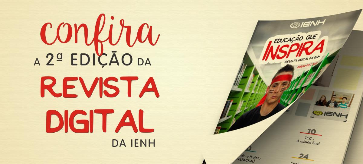 IENH lança 2ª edição da Revista Educação que Inspira