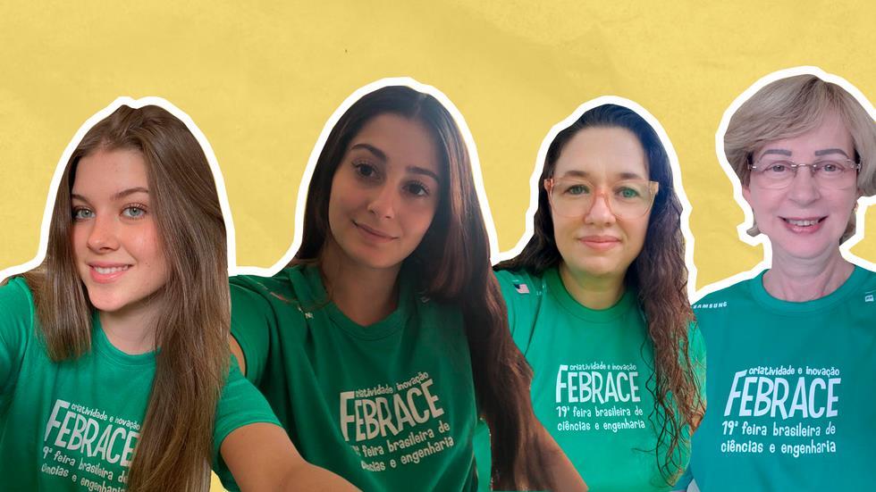 IENH na FEBRACE: Caroline Trierweiller e Giovana dos Santos participam da mostra virtual de projetos