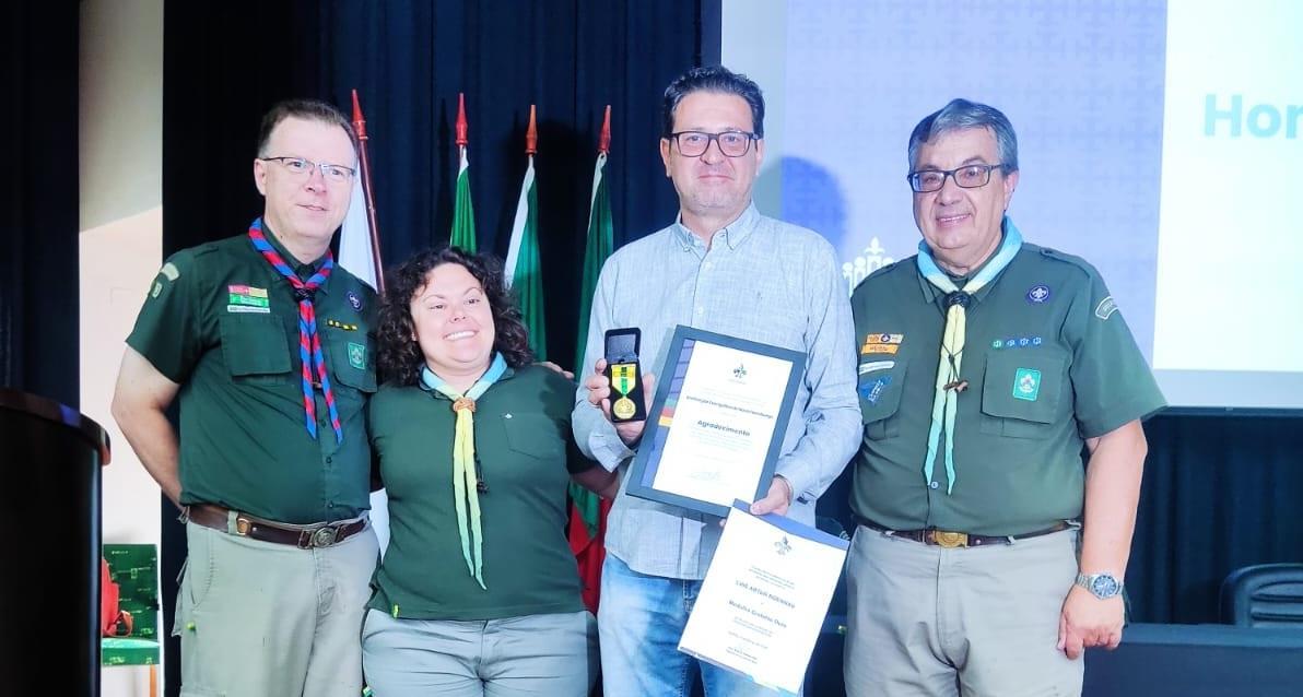 IENH recebe homenagem do movimento Escoteiro Gaúcho
