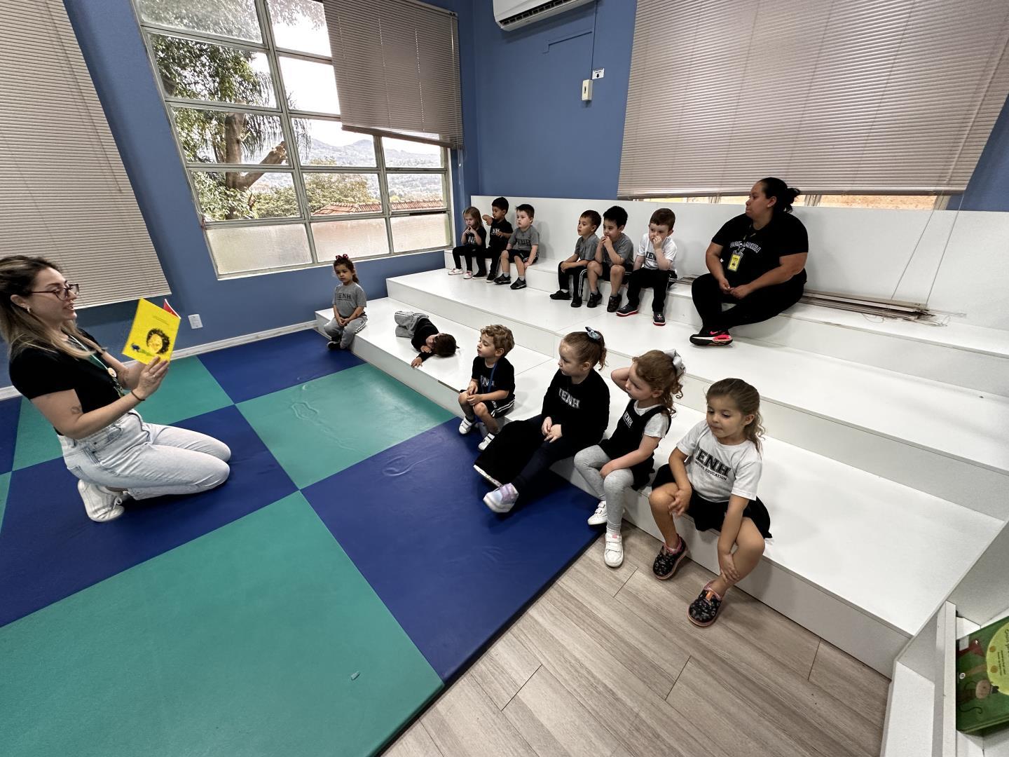 Kindergarten 3A da Unidade Pindorama realiza learning centers inspirados em história