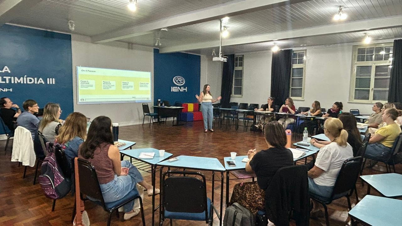 Momento fortalece práticas de prevenção ao bullying e promoção de um ambiente escolar seguro na IENH