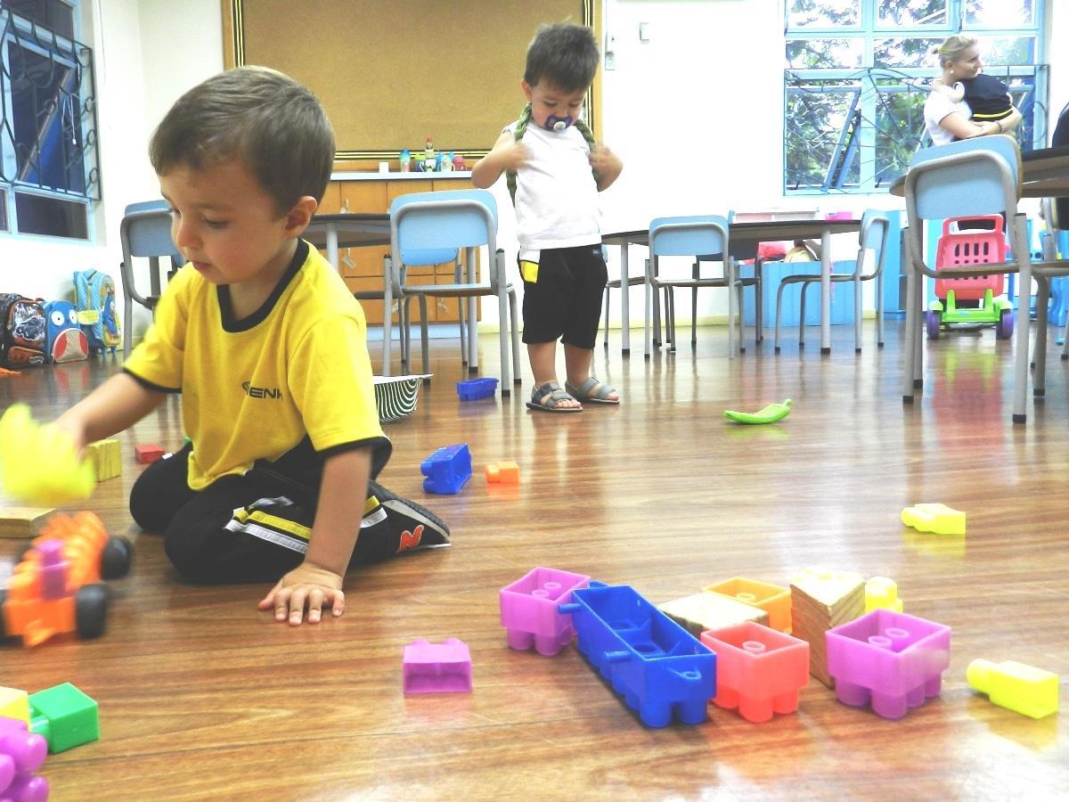 Estudantes da Educação Infantil na Unidade Pindorama