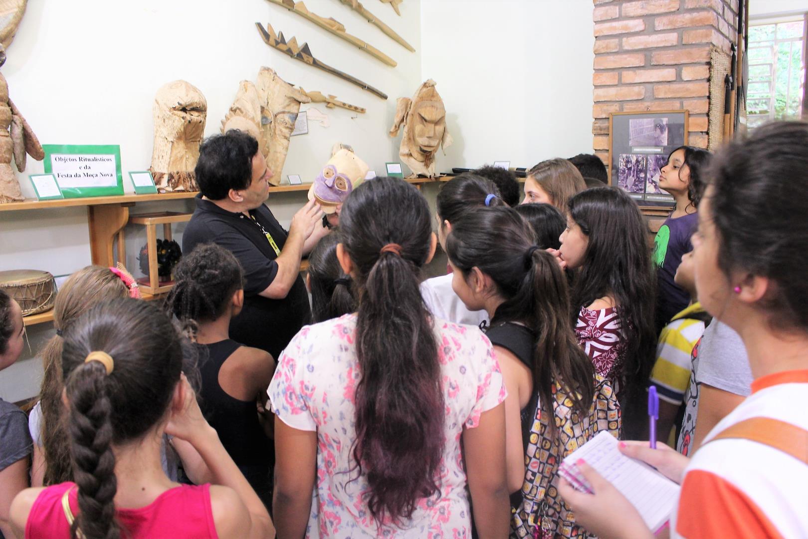 Museu do Índio Tükuna da IENH recebe visitas