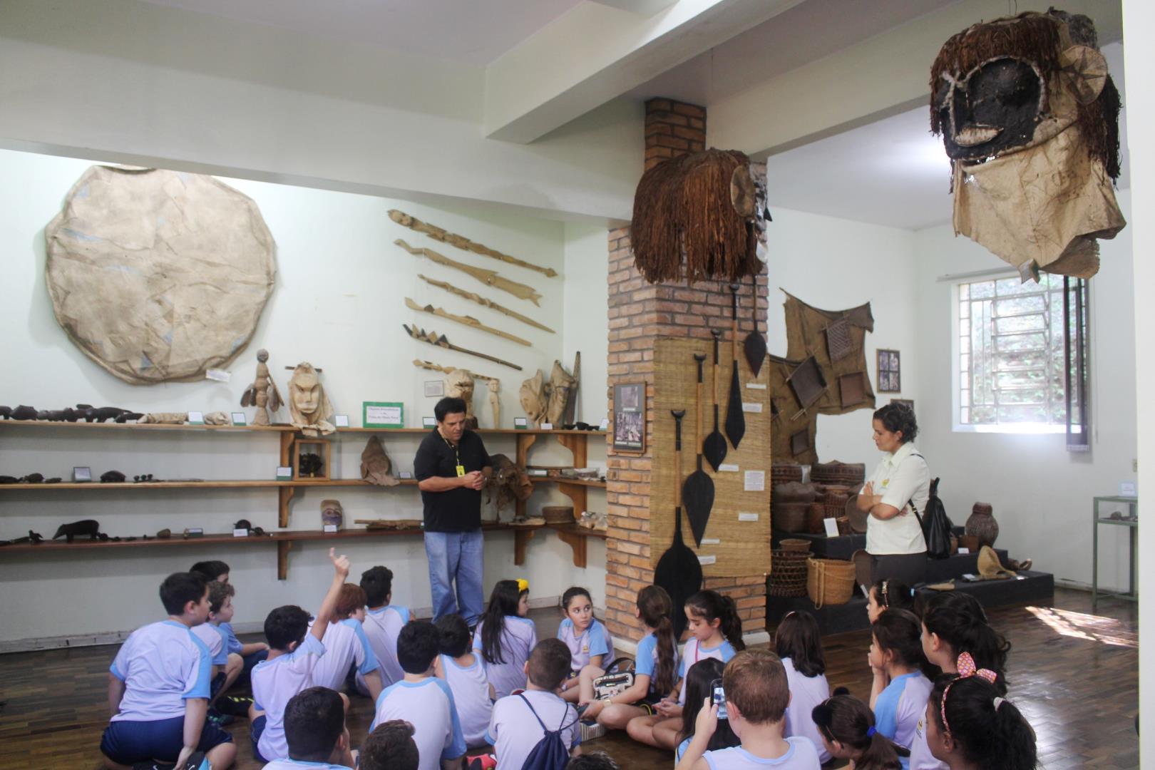 Museu do Índio Tükuna recebe visitas na Fundação Evangélica