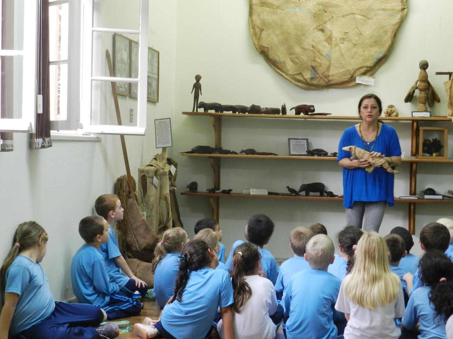 Museu do Índio Tükuna recebe visitas na Fundação Evangélica
