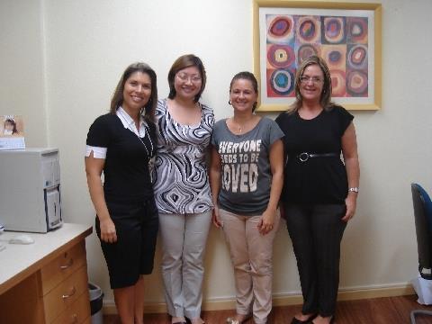 IENH recebe visita da Gerente de Cambrigde no Brasil