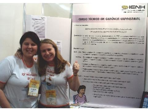 Estudantes da IENH apresentam trabalhos na 23ª Mostratec