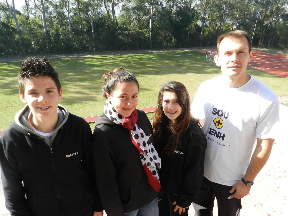 Atletas da IENH se classificam para Olimpíada Nacional