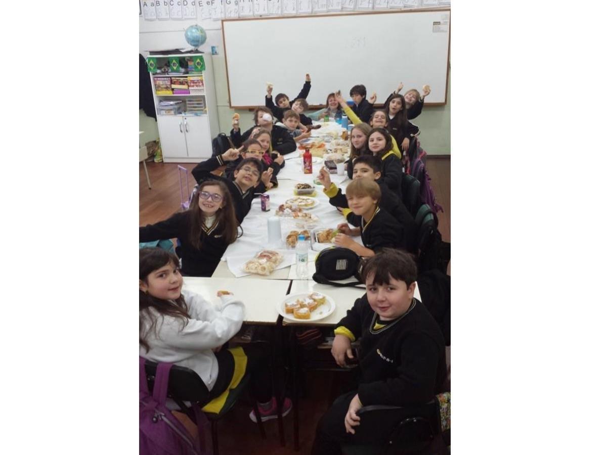 Estudantes participam de lanche compartilhado inspirado na Imigração Alemã