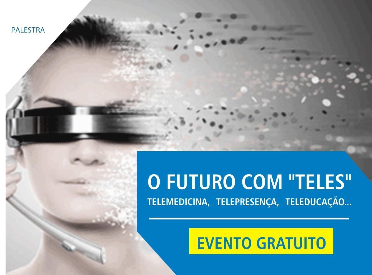 Palestra gratuita sobre o futuro com “teles” é promovida pela Faculdade IENH