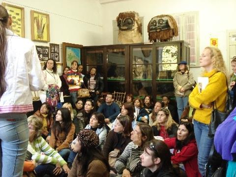 Museus da IENH recebem visita de professores da Rede Municipal de Novo Hamburgo