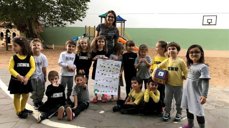 Turmas do Nível 4 da Educação Infantil exploram espaços da Unidade Oswaldo Cruz