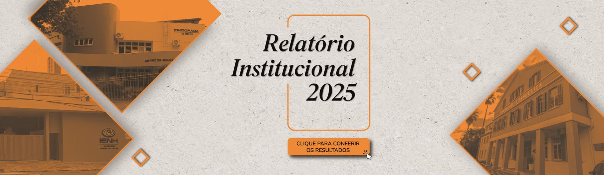 Relatório Institucional 2025