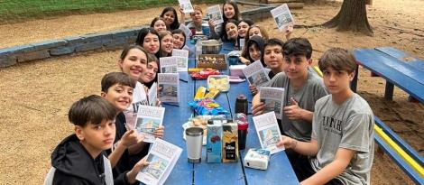 6ºs anos da Unidade Oswaldo Cruz participam de café da manhã literário