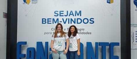 Alunas da IENH apresentam pesquisa em feira de ciências que ocorre em São Paulo