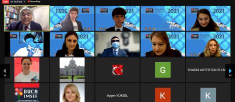 Aluno da IENH participa da feira internacional BUCA IMSEF Aluno da IENH participa da feira internacional BUCA IMSEF