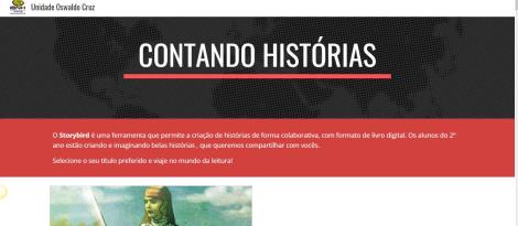 Alunos criam livros digitais e disponibilizam em página da internet