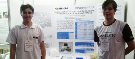 Alunos da IENH participam da 32ª Mostratec Alunos da IENH participam da 32ª Mostratec