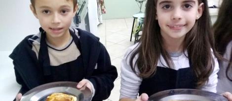 American pancakes na aula em Língua Inglesa do 3°ano E American pancakes na aula em Língua Inglesa do 3°ano E