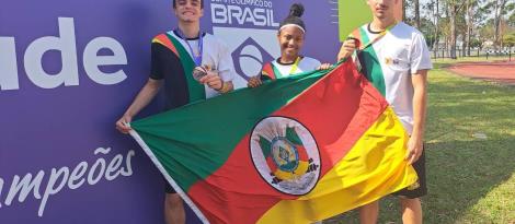 Atleta da IENH conquista medalha de bronze nos Jogos Escolares da Juventude