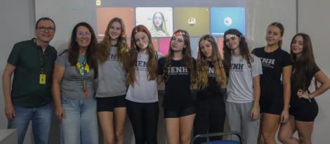 Curta-metragem de estudantes do Ensino Médio representa a IENH na Amovise Curta-metragem de estudantes do Ensino Médio representa a IENH na Amovise